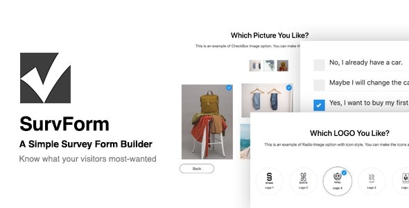 SurvForm v1.0.7.9 WordPress调查表单构建插件