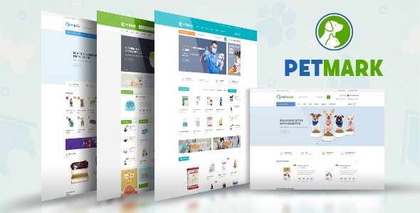 PetMark v1.2.3 响应式 WooCommerce WordPress 主题 - 宠物商店专用