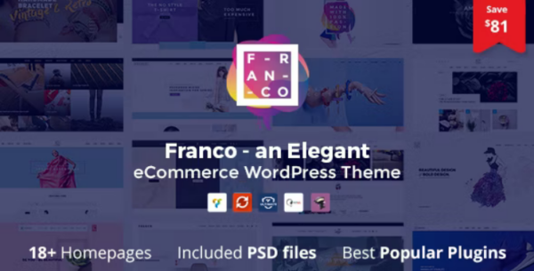 Franco (v1.3.6) 优雅的WooCommerce WordPress主题