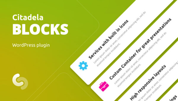 Citadela Blocks WordPress Plugin v.2.5.12 - 强大的WordPress区块插件