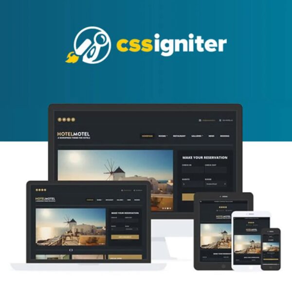 CSSIgniter HotelMotel v1.9.2 WordPress主题 - 酒店与汽车旅馆网站设计