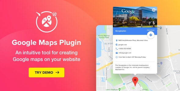 Elfsight Google Maps v2.4.2 - 强大的WordPress谷歌地图插件