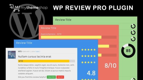 MyThemeShop WP Review Pro v3.4.11 - 专业WordPress评论插件