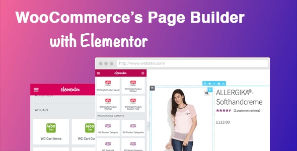 DHWC Elementor v1.2.11 WooCommerce页面构建器与Elementor - WooCommerce短代码自定义产品页面