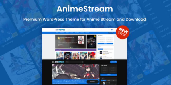 Themesia AnimeStream v2.2.6 WordPress主题 - 动漫视频流媒体网站模板