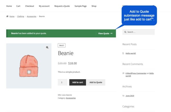 WooCommerce Request a Quote v2.4.3 - WooCommerce询价插件