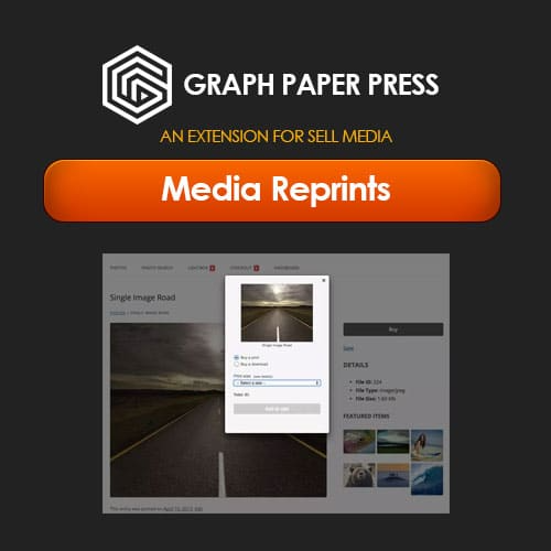 Graph Paper Press Sell Media Reprints v2.2.1 - 专业媒体销售与重印插件