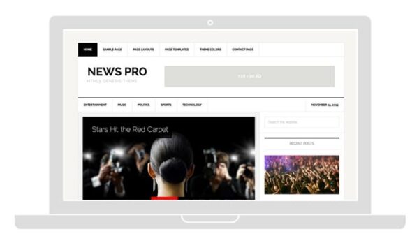 StudioPress News Pro v3.3.0 Genesis WordPress主题 - 新闻杂志网站专业解决方案