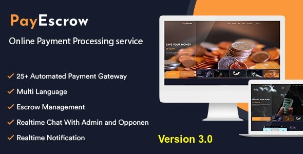 PayEscrow (v3.1.2) 在线支付处理服务