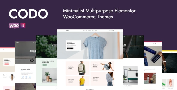 Codo v1.0.5 Minimalist WooCommerce Theme - 极简风格WooCommerce主题