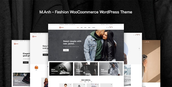 M.Anh v1.4 时尚 WooCoommerce WordPress 主题 - 专为时尚电商设计