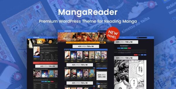 MangaReader (v2.1.4) WordPress主题 - 专为漫画网站设计的高性能主题 [Themesia]