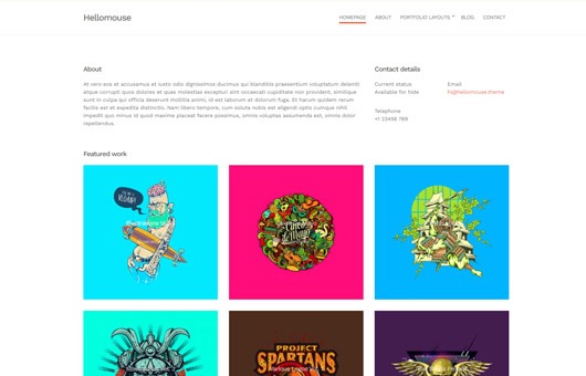 CSSIgniter Hellomouse WordPress主题 v1.1.1 - 响应式设计的多功能网站模板