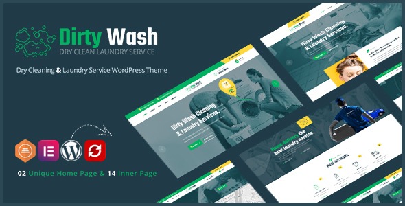 DirtyWash (v1.0.6) 洗衣服务WordPress主题