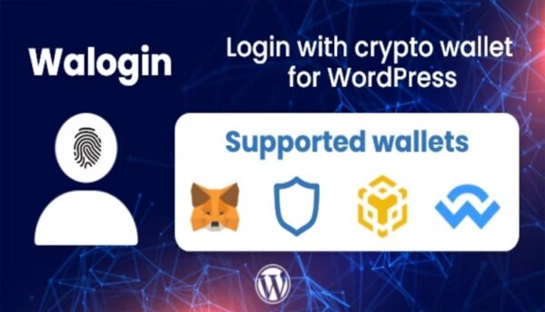 Walogin (v2.0.4) WordPress加密货币钱包登录插件