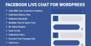 Facebook Live Chat for WordPress v2.8 - WordPress网站实时聊天插件