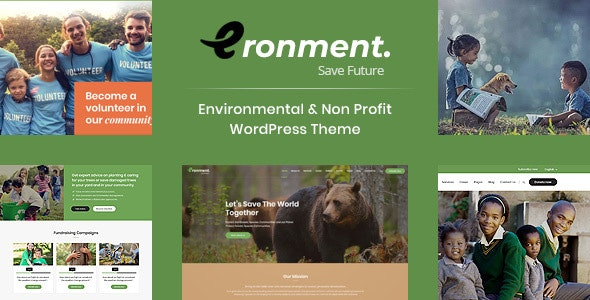 Eronment (v1.5) 环保WordPress主题