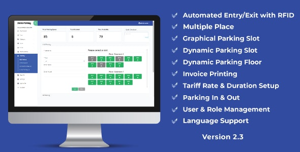 dParking v2.3 Car and Bike Parking Solutions - 汽车和自行车停车解决方案WordPress主题
