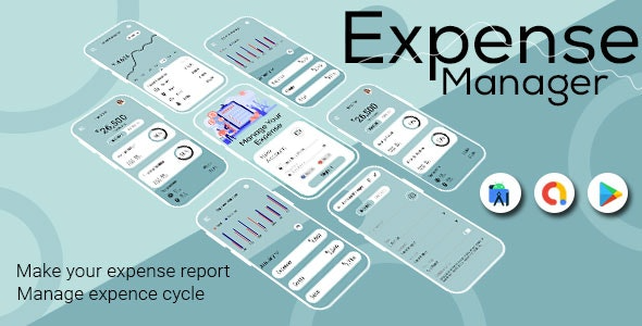 Expense Budget Manager v1.0.0 财务管理器和预算工具 - 费用跟踪器 - 免费月度预算