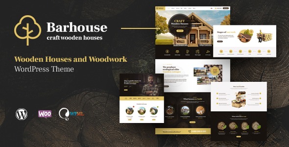 Barhouse v.1.1.6 - 木屋建筑与木工WordPress主题