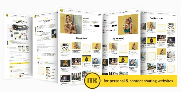 Itaka v.1.7 – 内容分享WordPress主题