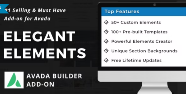 Elegant Elements for Fusion Builder and Avada v3.6.7 - 强大的Fusion Builder和Avada设计元素插件