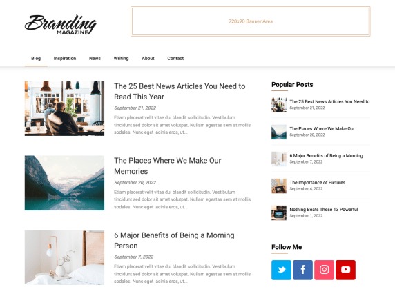 Feather Magazine v131.5 Superb Themes - 精美杂志主题