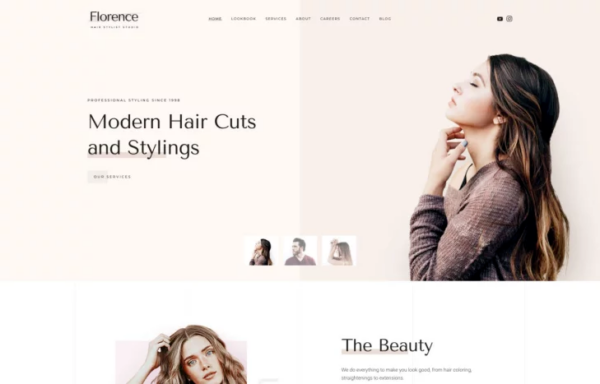 Florence (v4.0.5) YOOtheme WordPress主题 - 优雅设计与强大功能