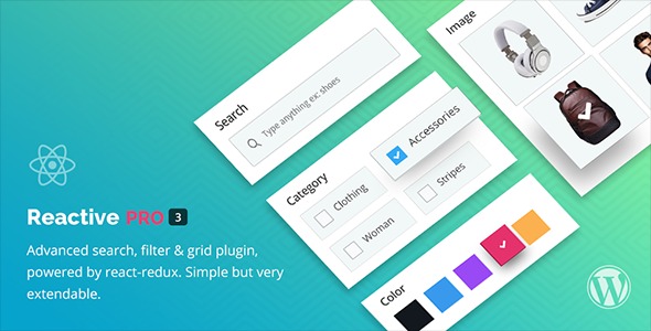 Reactive Search Pro (v5.0.1) 高级WordPress搜索过滤地图与网格插件