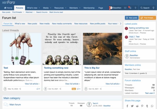 [cXF] Enhanced Search Forum Widget (v1.0.0) Xenforo 增强搜索论坛小工具