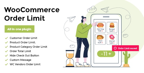 WooCommerce Order Limit (v5.1.5) - WooCommerce订单限制插件