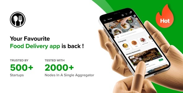 Online Food Delivery (v2.0) UberEats克隆和多餐厅聚合应用解决方案（高级版）