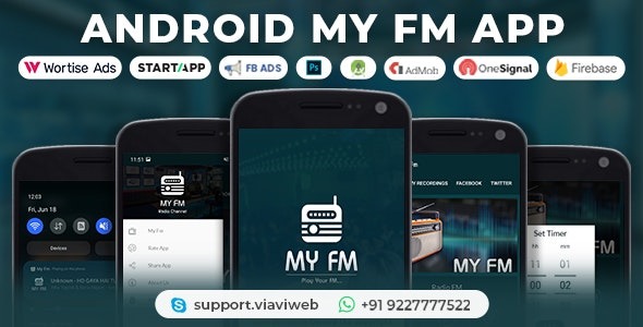 Android My FM App v1.0 - 移动端FM电台应用解决方案