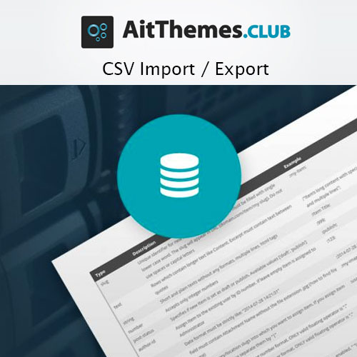 Ait CSV Import / Export (v3.0.4) WordPress插件 - 高效CSV数据导入导出工具