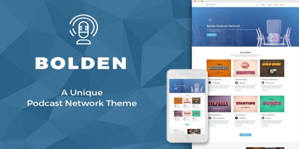 Bolden (v1.5.5) SecondLine WordPress主题 - 创意设计与响应式布局