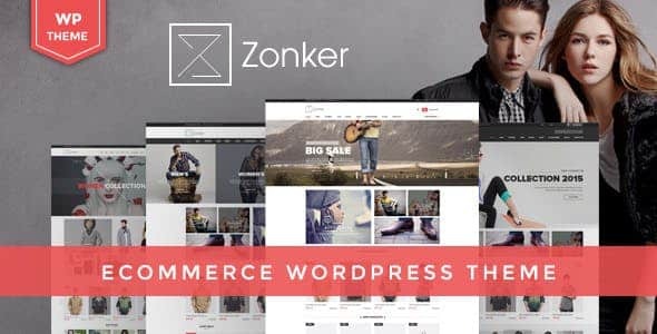 Zonker (v1.6.5) WooCommerce WordPress主题 - 电子商务网站设计模板