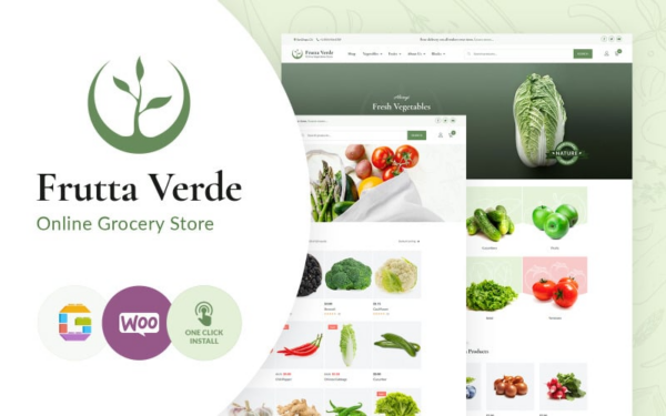 MotoPress Frutta Verde (v1.0.3) 响应式WooCommerce商店主题