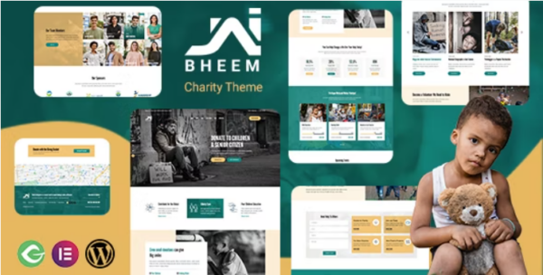 JaiBheem v1.0.3 Charity Theme - 慈善捐赠WordPress主题