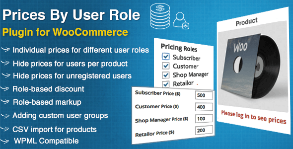 Prices By User Role for WooCommerce v5.2.1.1 - WooCommerce用户角色定价插件