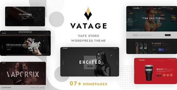 Vatage v1.1.1 Vape WooCommerce WordPress Theme - 电子烟商店WooCommerce主题