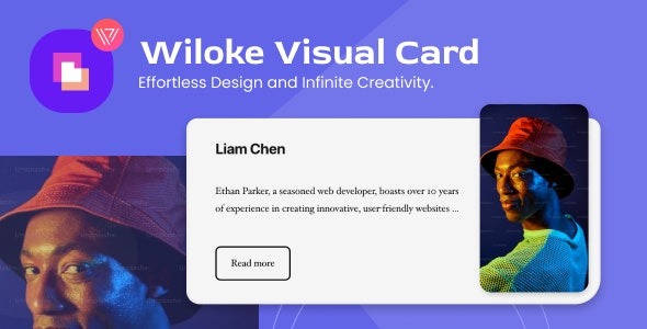 Wiloke Visual Card Elementor v1.0.0 - Elementor视觉卡片插件