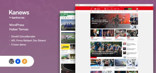 Kanews v4.7 News Theme WordPress - 新闻杂志WordPress主题