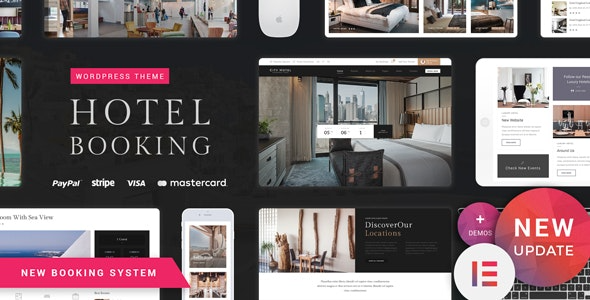 Hotel Booking (v2.7) 酒店WordPress主题 - 专业酒店预订与管理解决方案