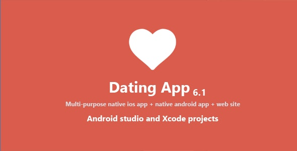 Dating App v6.8 网页版、iOS和Android应用 - 专业交友软件解决方案