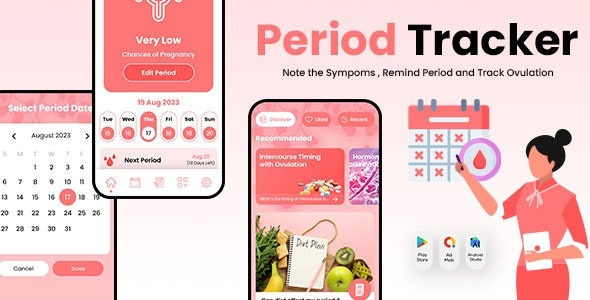 Period Tracker (16 March 2024) Clue Period – My Calendar – Ovulation Tracker – Fertilo Period – Health Tracker 月经周期追踪器 - 排卵日历 - 健康管理工具