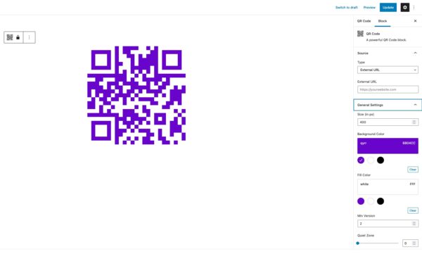 Qyrr v2.0.3 简单现代的二维码生成插件