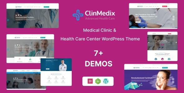 Clinmedix (v2.7) 健康与医疗WordPress主题 - 专业医疗网站设计解决方案