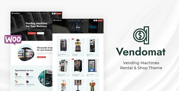 Vendomat v1.3 Vending Machines WooCommerce Theme - 自动售货机WooCommerce主题