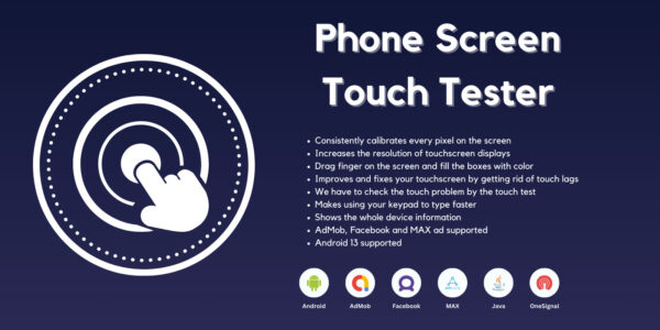 Phone Screen Touch Tester v1.0 - 手机屏幕触摸测试工具