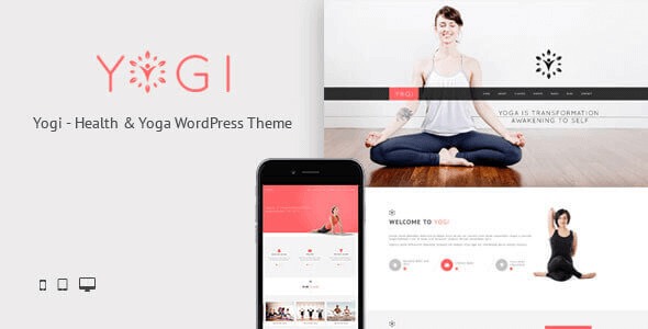 Yogi v2.9.0 Health Beauty & Yoga WordPress Theme - 健康美容瑜伽WordPress主题
